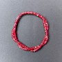 Red Variscite Beads (Pressed) Rondelle, Diameter 4.5x2.5mm+/-, Length 38cm+/- on Fishing Line