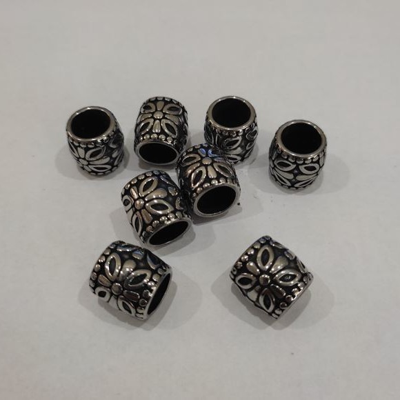 Pendant bead finding insert, diameter 12.5mm inner, diameter 5mm+- (price per 1 piece)