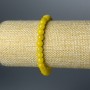 Citrine Bracelet, Smooth Round Beads, Diameter 6.5mm+-, Length 18cm (Stretch)