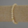 Citrine Bracelet, Natural Stone, Faceted Round Beads, Diameter 6mm+/-, Length 18cm (Stretch)