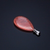 Pendant Droplet Chalcedony 2.5x1.7cm (±)