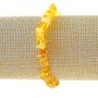 Amber Chip Bracelet, diameter 7x4mm+-, length 18cm+- (stretch)