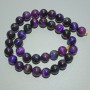 Multicolour Cat's Eye Beads, Natural Stone Smooth Round, Diameter 10.5mm+/-, Length 38cm+/- on a Strand