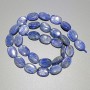 Kyanite Beads Natural Stone Oval, Diameter 10x14mm+-, Length 40cm+- on a Strand