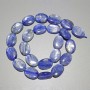Kyanite Beads Natural Stone Oval, Diameter 12x16mm+-, Length 40cm+- on a Strand