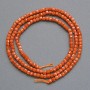 Aventurine Golden Sand (Synthetic) Faceted Cube Beads, Diameter 2mm+/-, Length 37cm+/- on Thread
