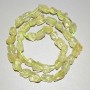 Citrine Quartz Beads Natural Stone Tumbled, Diameter 9x10mm+/-, Length 40cm+/- on a Strand