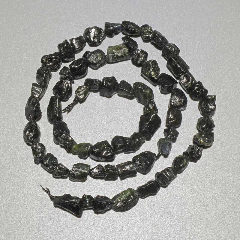 Golden Sheen Obsidian Beads Natural Stone Tumbled, Diameter 6mm+/-, Length 40cm+/- on a Strand