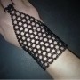 Panier Bracelet with Agate Beads on Elastic